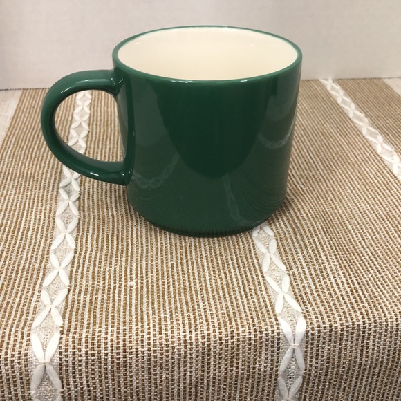 Elum Cat Holiday Green Mug Christmas Winter 16 oz - Picture 4 of 6